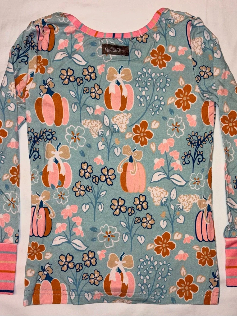 Matilda Jane Pumpkin Parade Pajama set sz 5T NWT